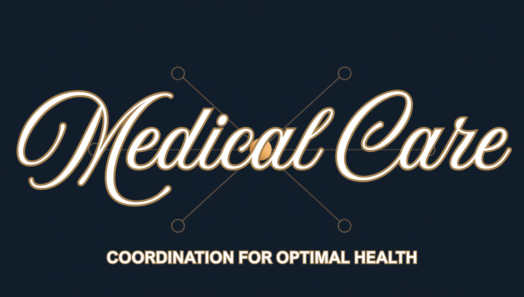 Diagram of one coordinating physician connected to multiple medical specialists, representing medical care coordination in Miami at PURE Executive Health & Wellness in Coral Gables.